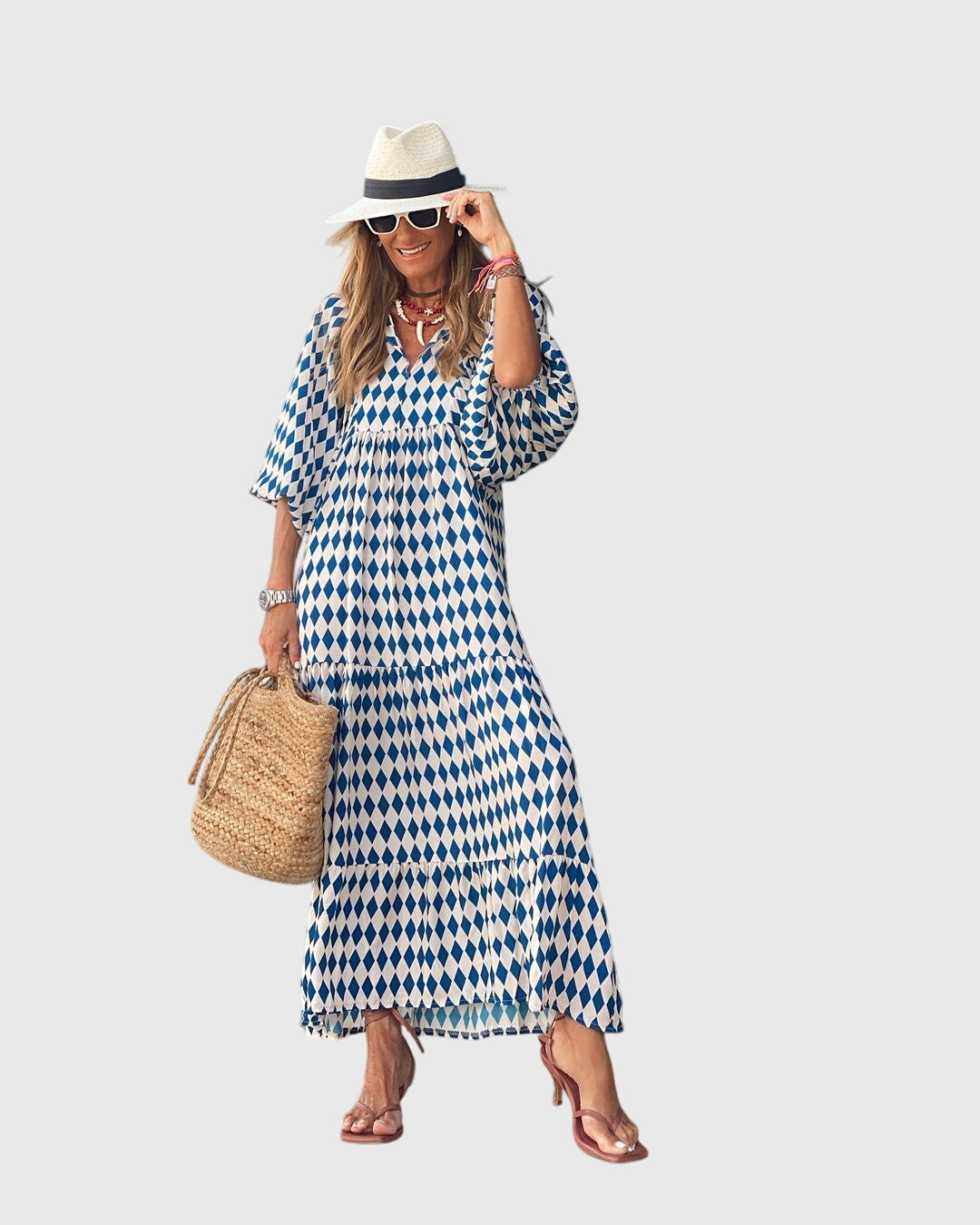 Sarah™ - Boho Maxi Šaty