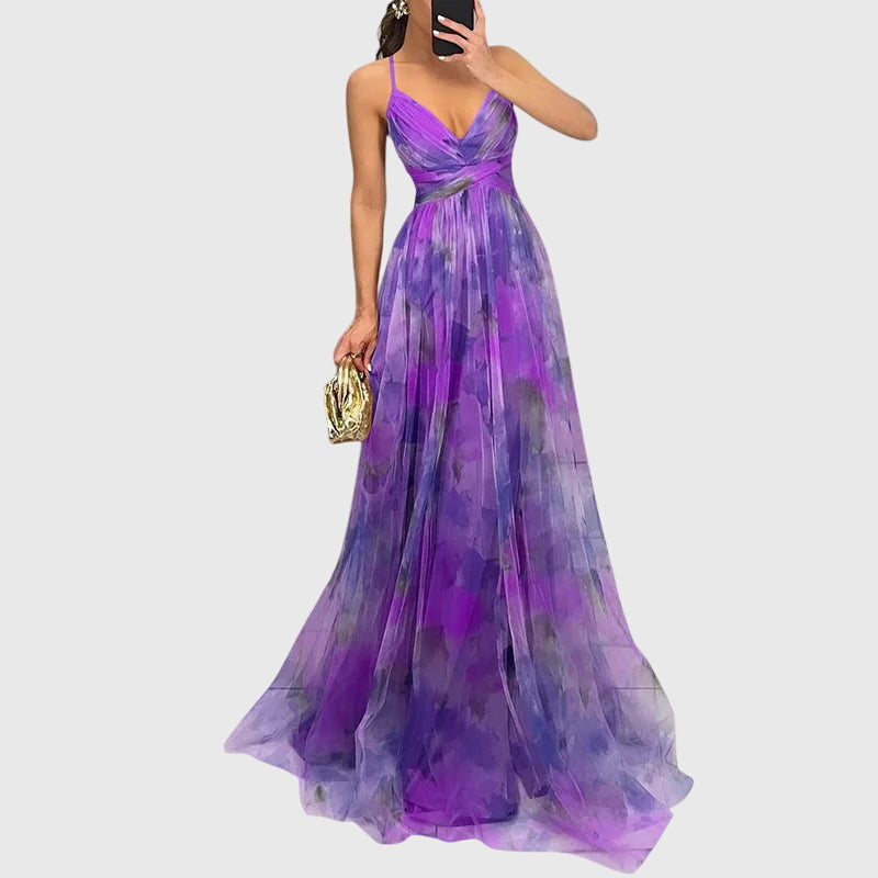 Giselle™ | Květinové Maxi Šaty
