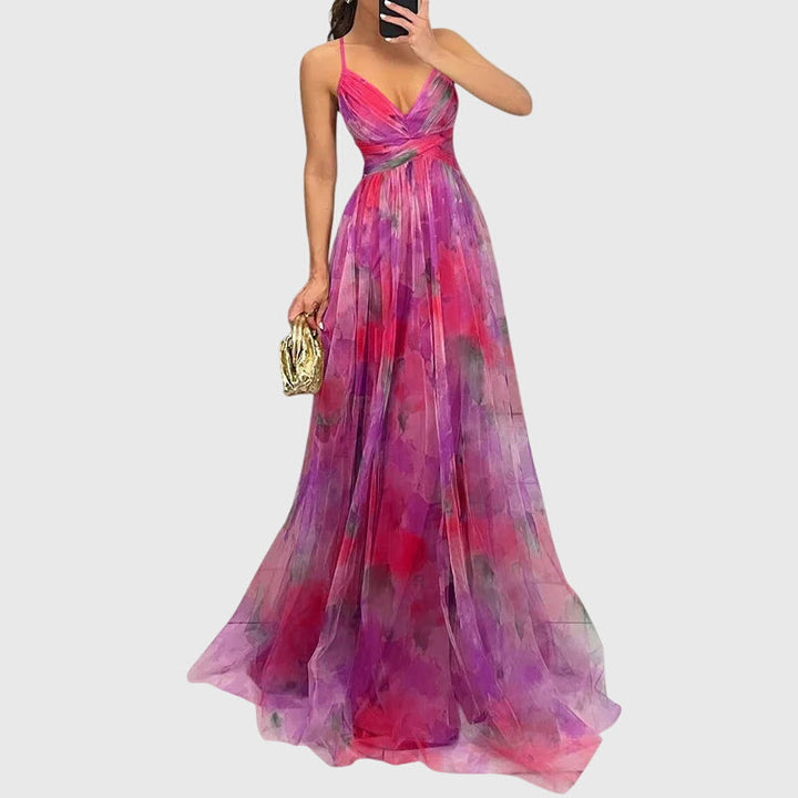 Giselle™ | Květinové Maxi Šaty