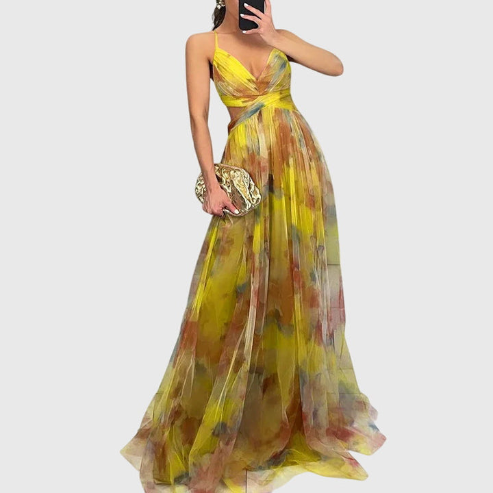 Giselle™ | Květinové Maxi Šaty